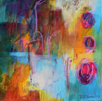 CL.10 - 20 x 20 cm - acrylverf op papier - 2017