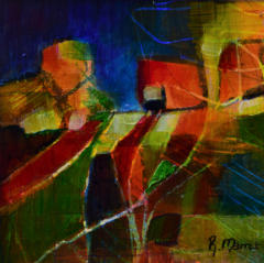 CL.05 - 10 x 10 cm - acrylverf op papier - 2017